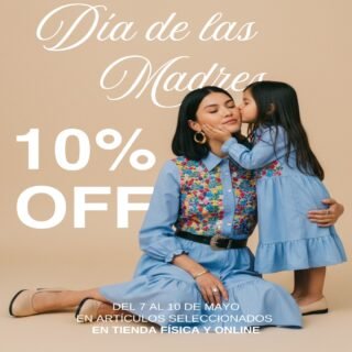 Este #DíaDeLasMadres obsequia una pieza hecha con mucho amor❤
Aprovecha del 7 al 10 de mayo de un 10% de descuento en piezas seleccionadas en tienda física y online en Dacanni.com#dacanni #oaxaca #mexico #handmade #outﬁtinspo