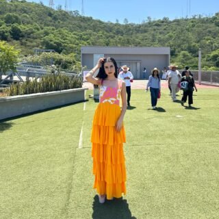 @priscilavillanuueva porta nuestro Maxi Dress Karen, nuestra más reciente pieza parte de la colección #Guelaguetza26 descubre más en tienda física y online en Dacanni.com#Dacanni #Oaxaca #Handmade #Mexico #Embroiderydesign