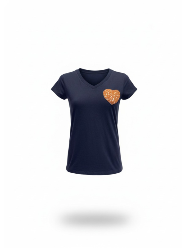 Playera de Dama con bordado de Jalapa de Díaz