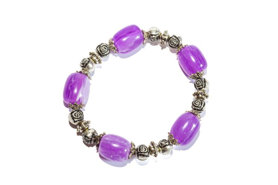 Pulsera Encanto Violeta