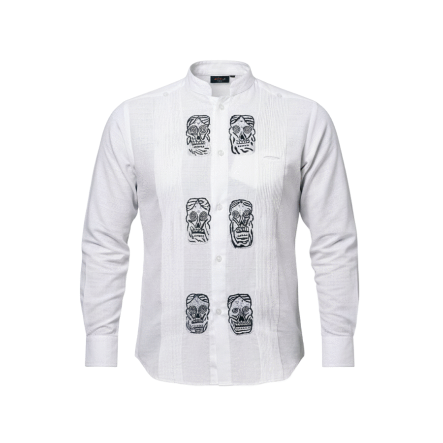 Guayaberas Caballero Edición Muertos 2025 - Imagen 3