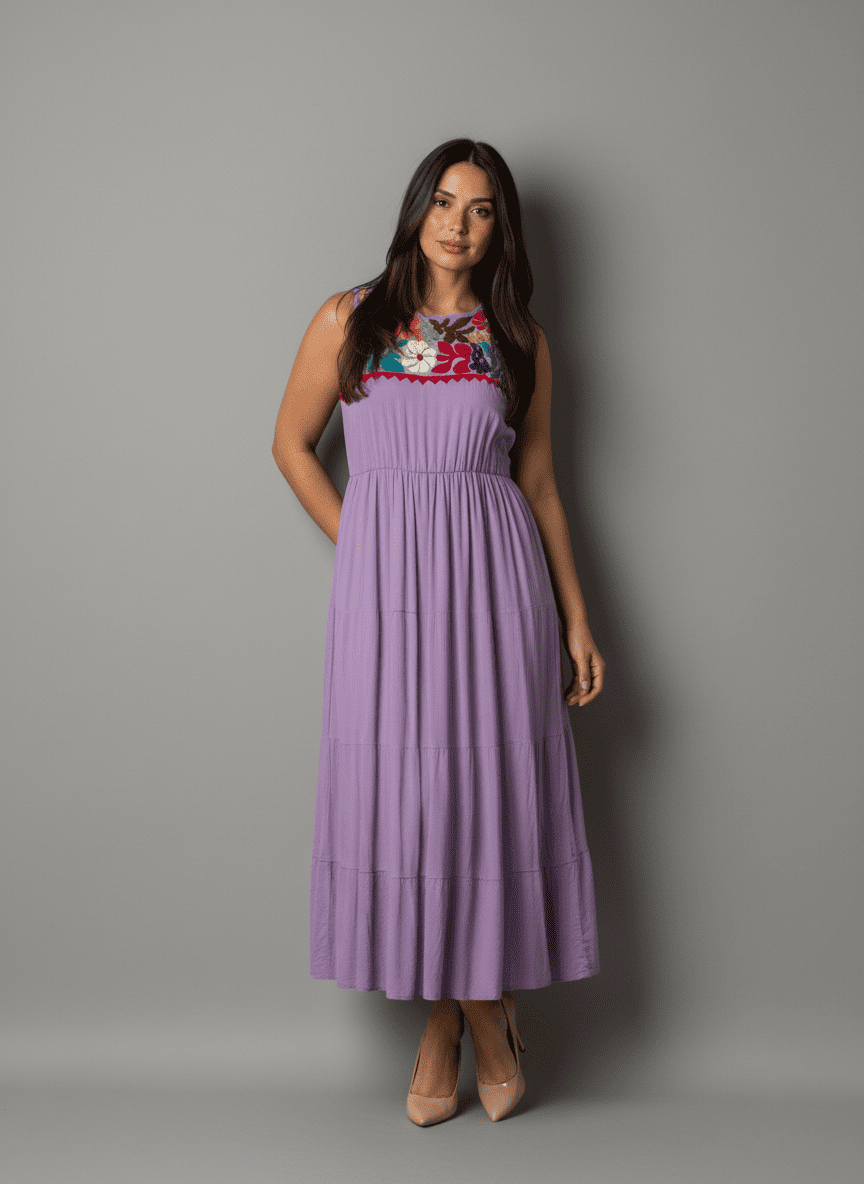 Vestido Largo Claudett - Imagen 2