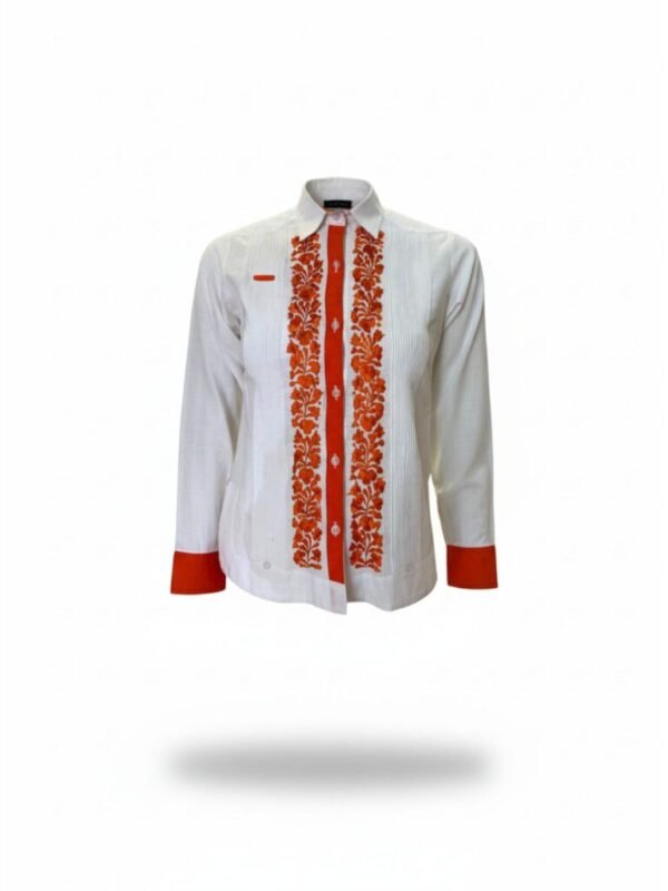 Guayabera Manga Larga Jalapa Mujer