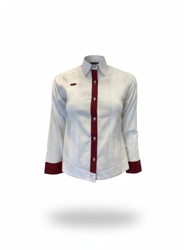 Guayabera con estampado para Dama