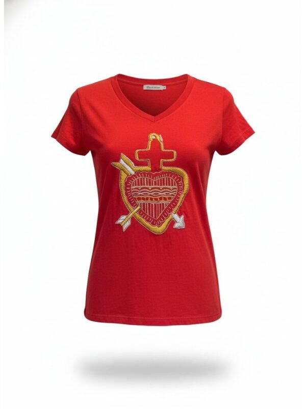Playeras para mujer con bordado artesanal de San Antonino Castillo Velasco