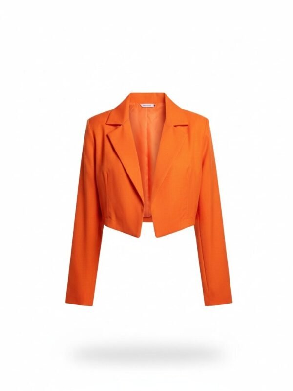 Blazer corto de Lino